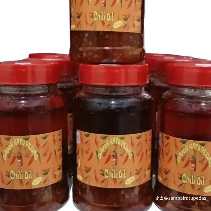 

Chilli Oil 300 gram Dapur Ratu Pedas GM
