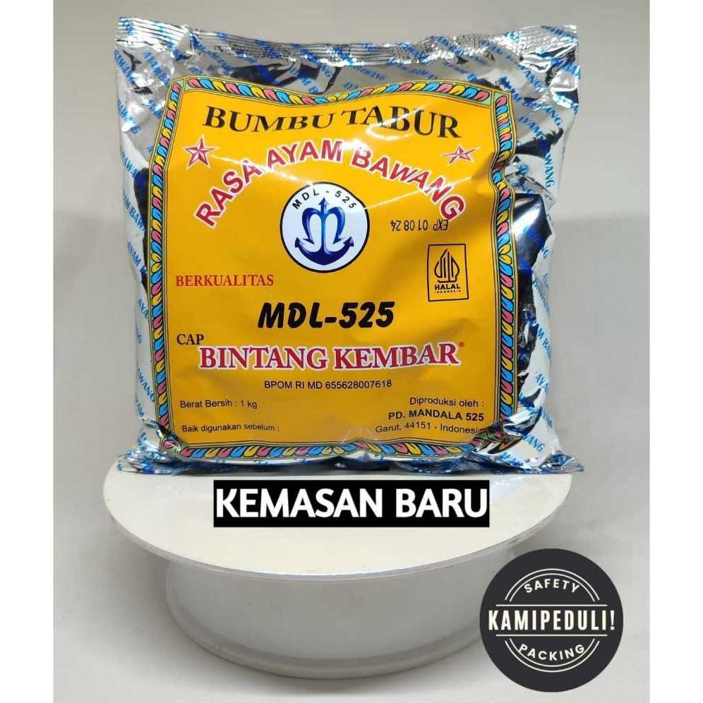 

BUMBU PENYEDAP RASA AYAM BAWANG CAP BINTANG KEMBAR KEMASAN 1 KG Nugi