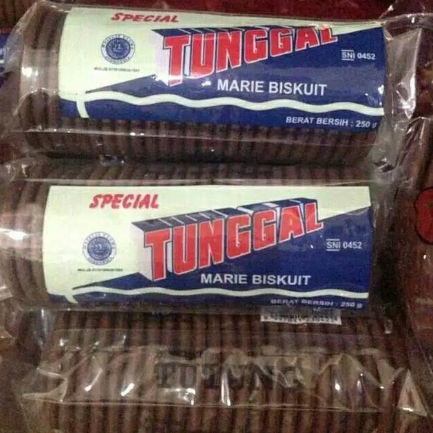 

Biskuit marie tunggal gosong tutung spesial 250 gr Biskuit Marie over baked Nugi