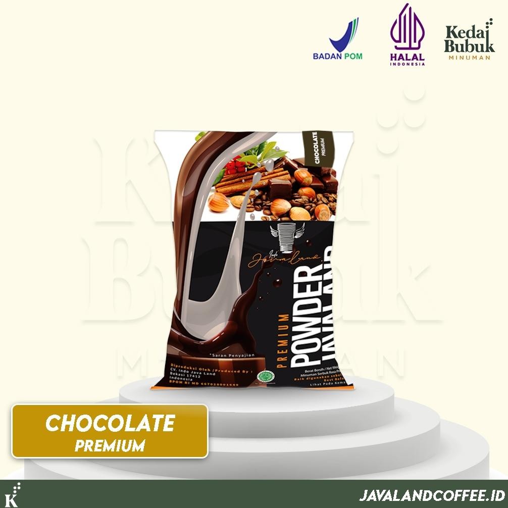 

Javaland Bubuk Minuman Rasa Chocolate / Coklat 1Kg - Premium Plain | Powder Drink Nugi