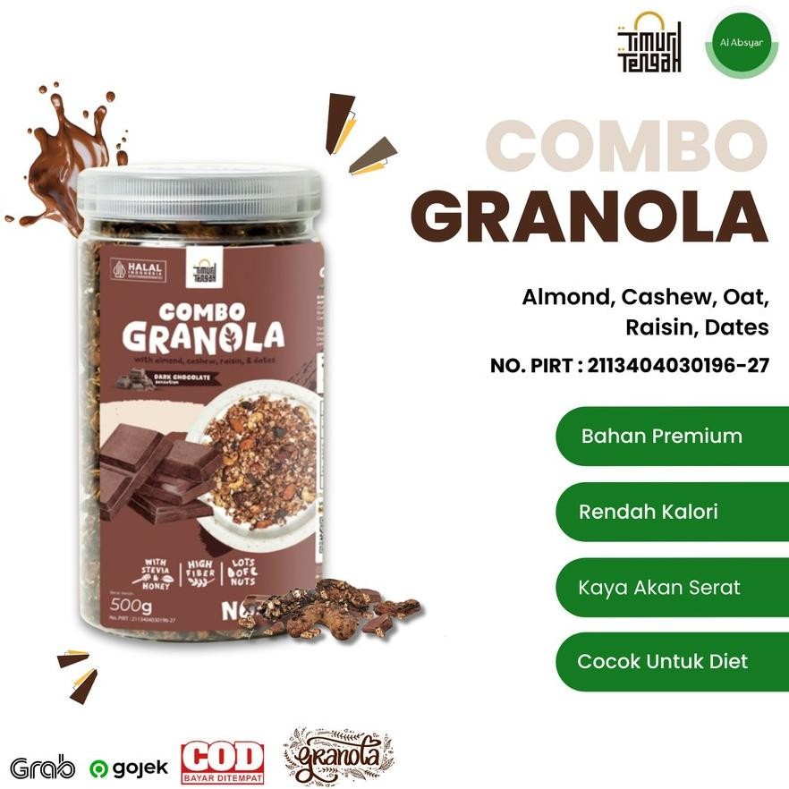 

GRANOLA TIMUR TENGAH 500GR ORIGINAL 100% Nugi