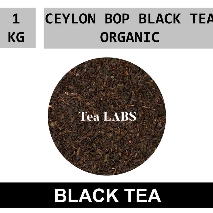 

Black Tea Organic Ceylon BOP / Teh Hitam Premium Kiloan 1 KILO Nugi