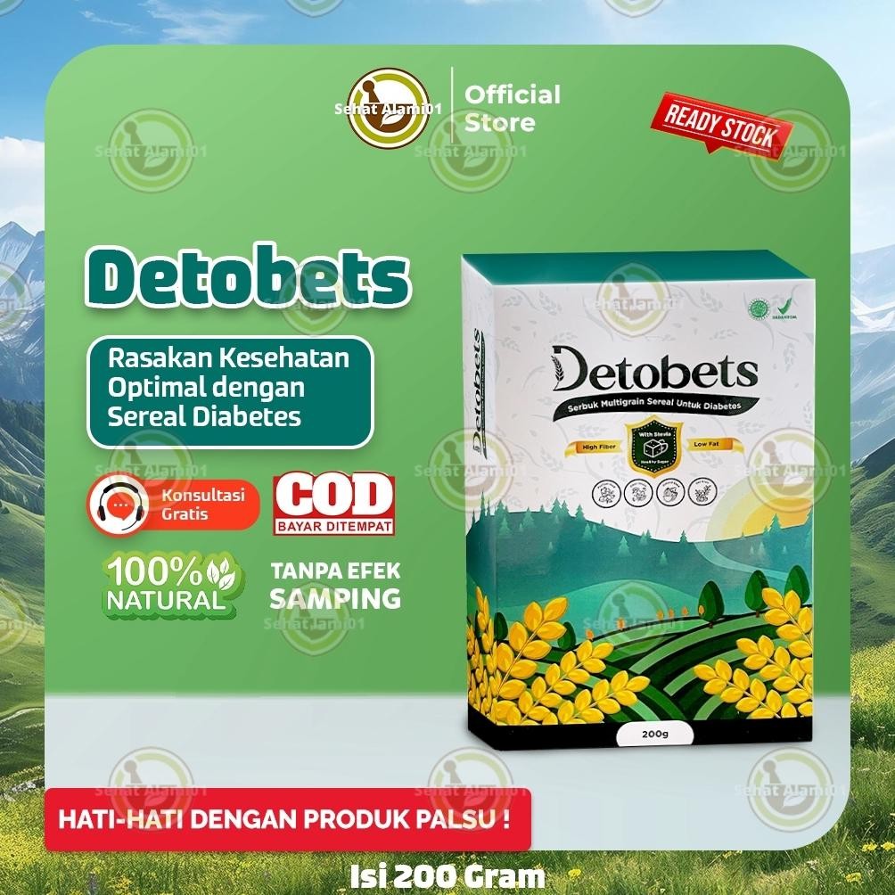 

Detobets Makanan Sereal untuk Penderita Diabetes Super Low Fat Menurunkan Kadar Gula 200GRAM Nugi