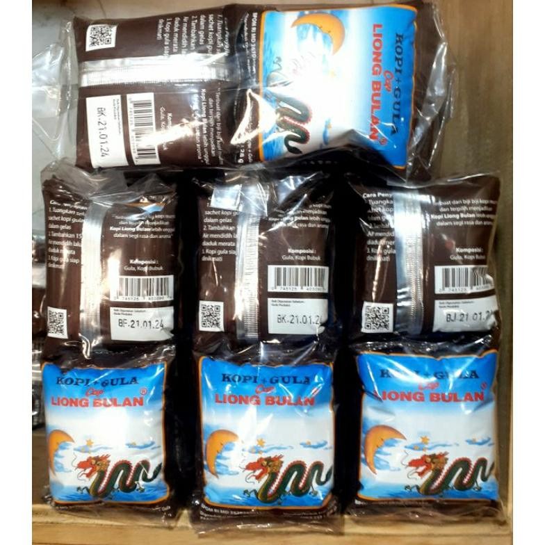 

Kopi LIONG plus gula 20 pcs 1 pack Nugi