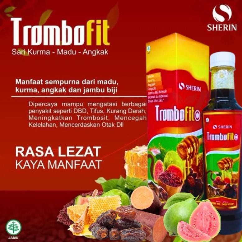 

Madu Angkak TROMBOFITO Sherin Kemasan Baru 470 gram Nugi