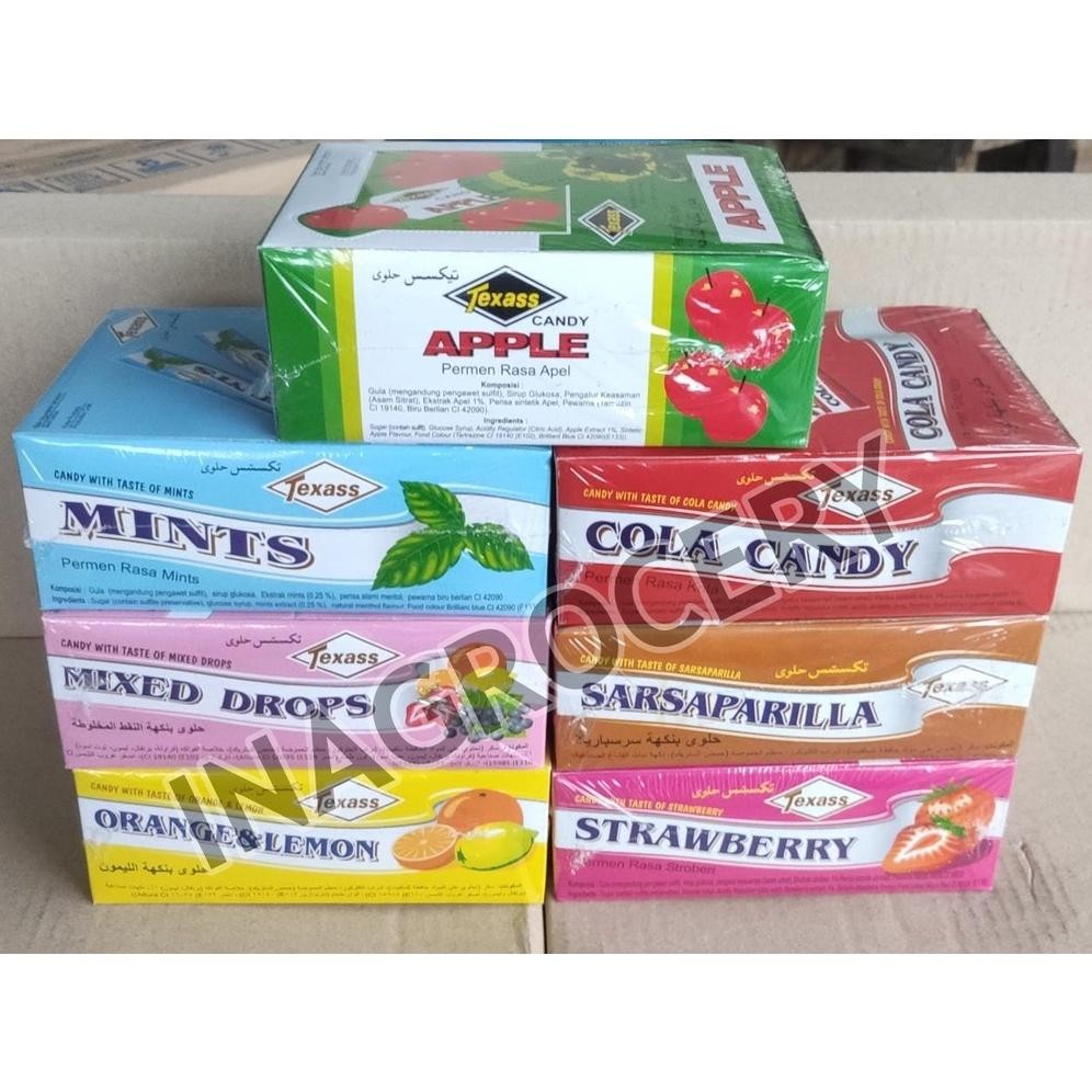 

TEXAS ROLL CANDY ( ALL VARIANT) ISI 24ROLL Nugi