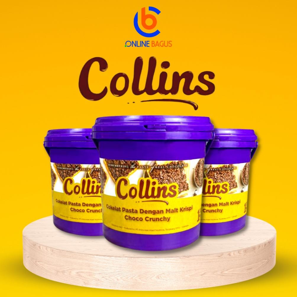 

COLLINS DIP GLAZE CHOCO CRUNCHY 1 KG Nugi