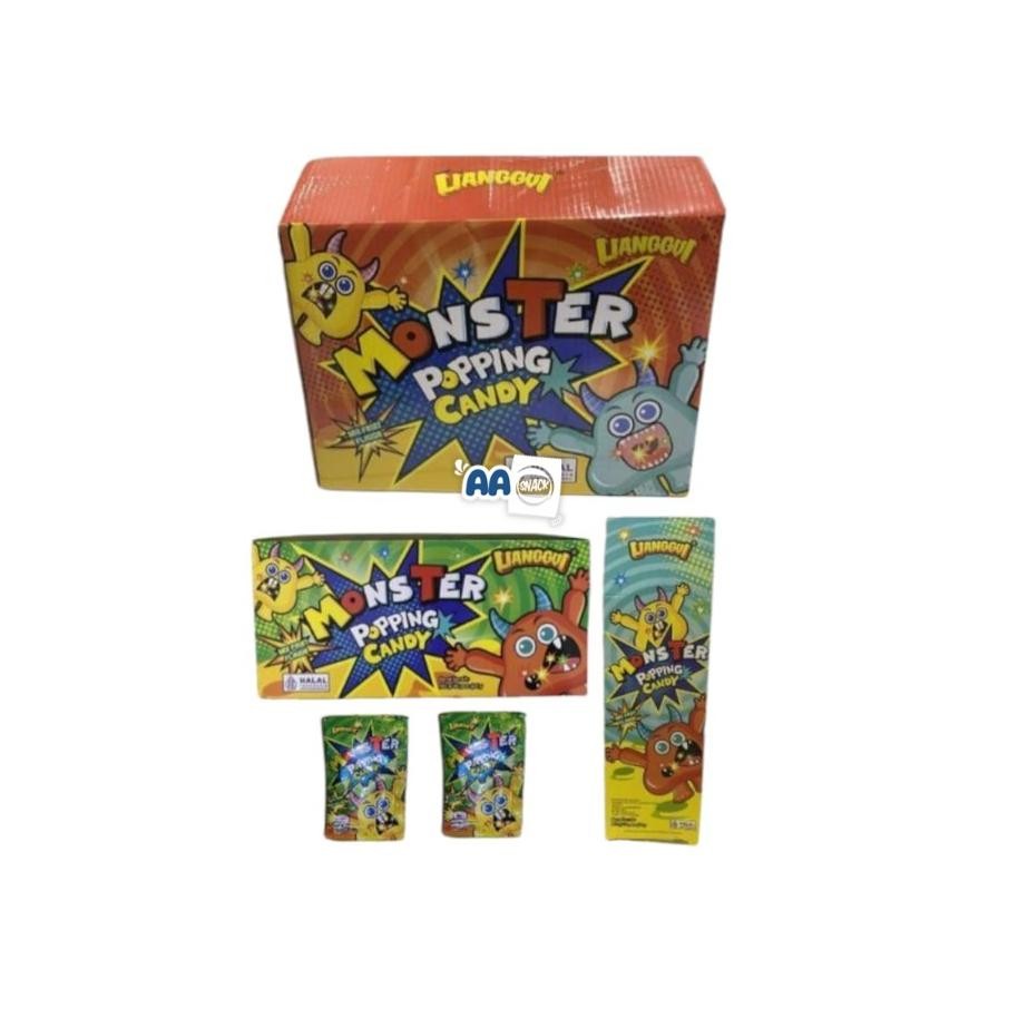 

LIANGGUI MONSTER POPPING CANDY ISI 40 Nugi