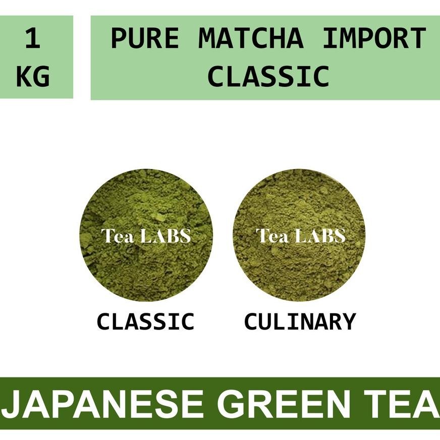 

Pure Matcha Powder Classic Premium Green Tea 1 KILO Nugi