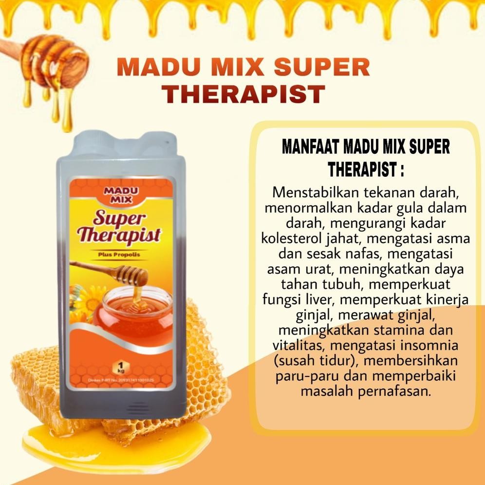 

Madu Mix SuperTherapist plus propolis 1kg Nugi