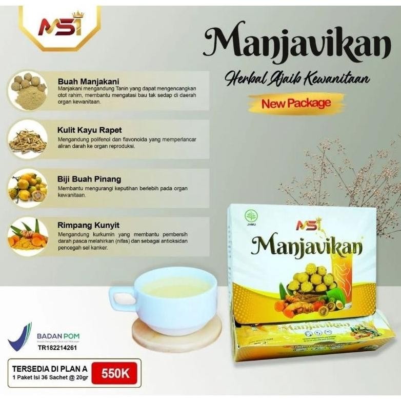 

ORIGINAL Manja Vikan 1Box / 18 Sachets Kemasan 20gr Nugi
