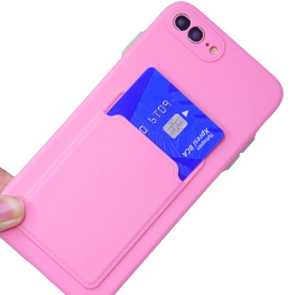 Berkualitas Vivo Y51 2020 Softcase Tpu Pocket Matte Case Lensa Kartu Promo