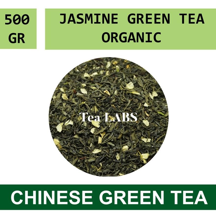 

Jasmine Green Tea Premium / Teh Hijau Melati / Chinese Tea 500 GRAM Nugi