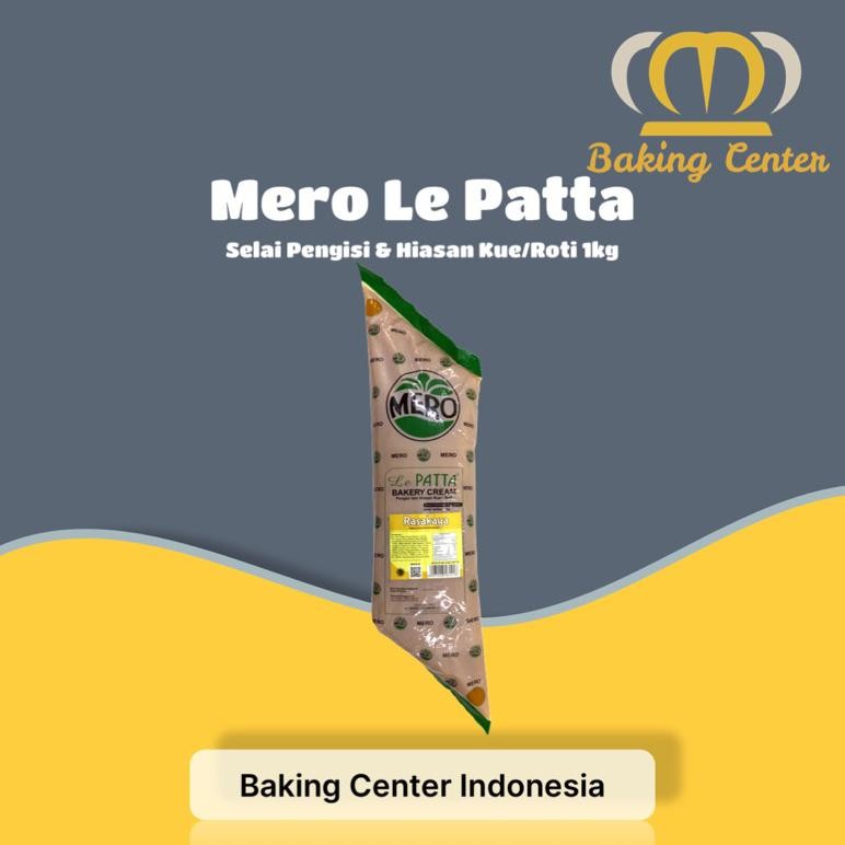 

Selai Mero Le Patta Bakery Cream 1kg Nugi