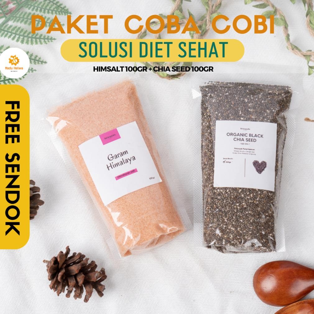 

Paket Garam Himalaya Chia seed Organic Nugi