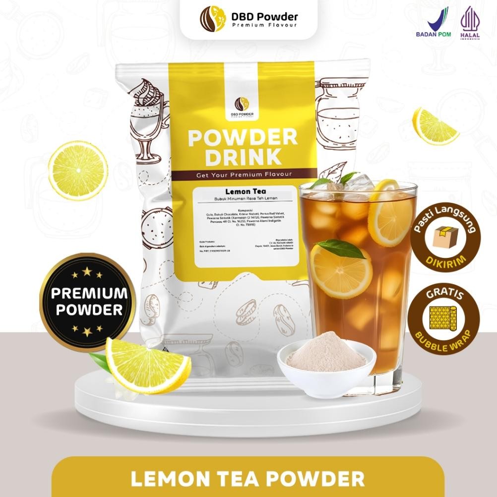 

Bubuk Minuman Lemon Tea - Powder Lemon Tea Nugi