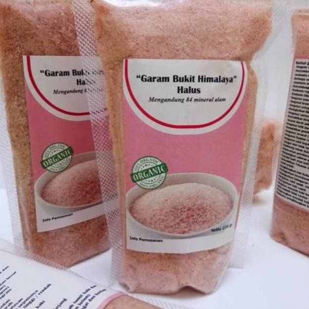 

Garam Pink himalaya /himalaya salt 250gram Nugi