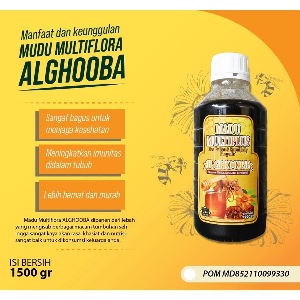 

Madu Multiplus ALGHOOBA / AL GHOOBA 1500 gr Nugi