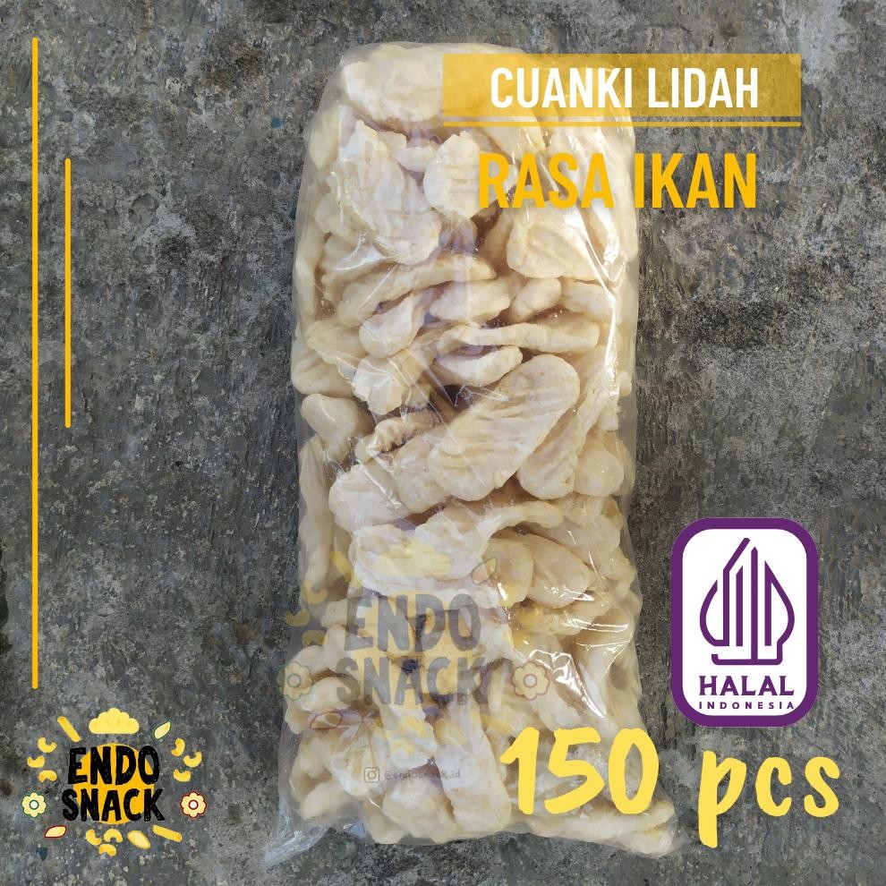 

150 Pcs CUANKI LIDAH 1 Bal Cuangki Lidah Batagor Nugi