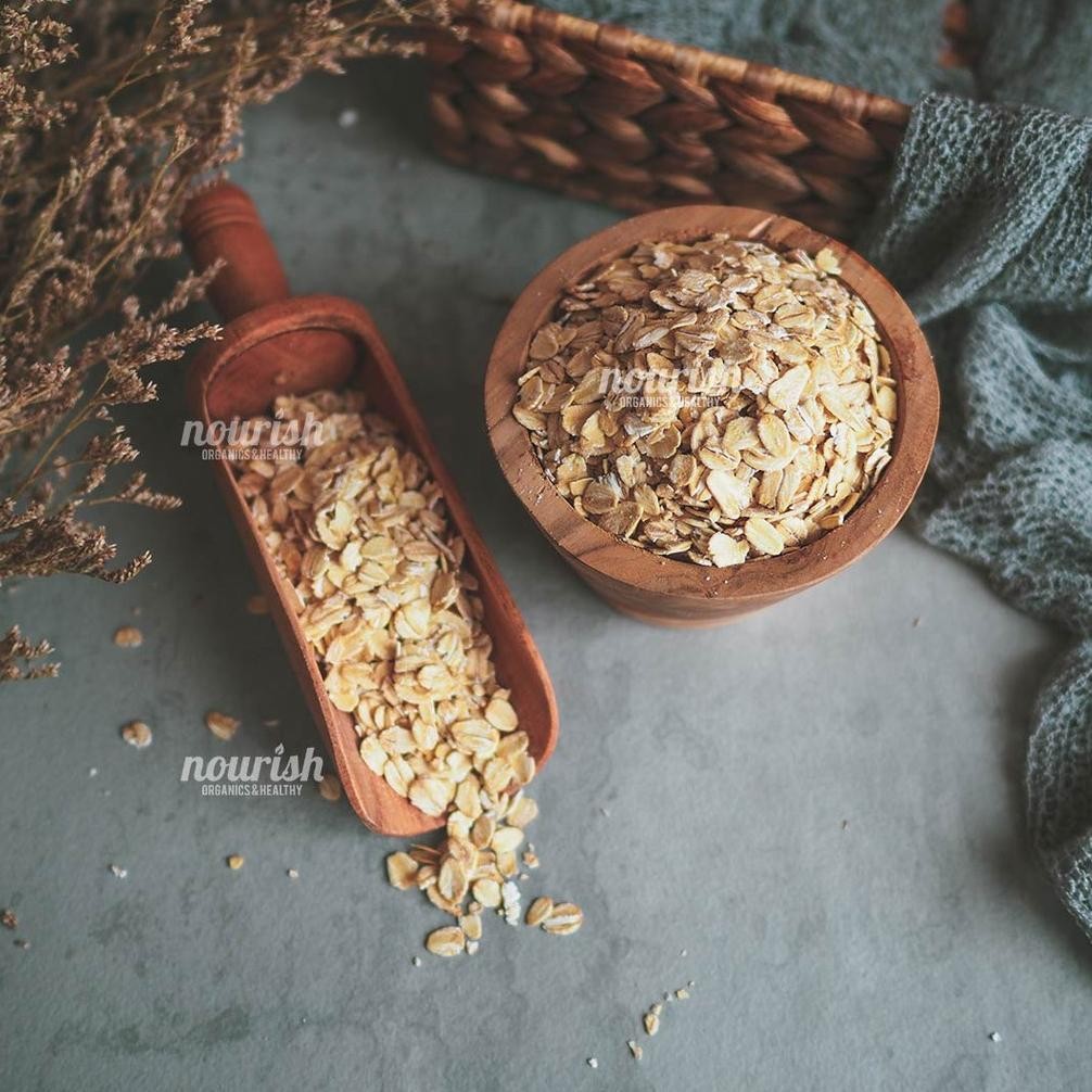 

Natural Rolled Oat 1kg Nugi
