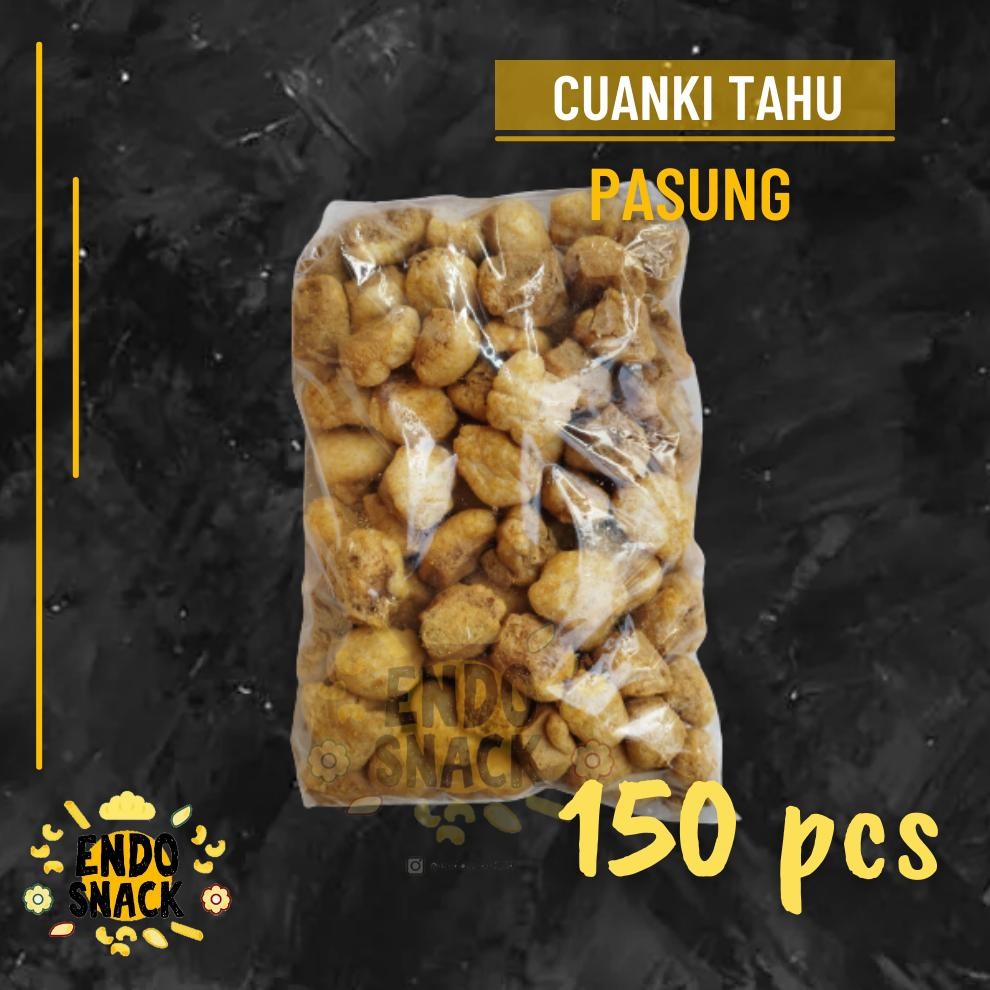 

CUANKI TAHU 150 pcs Tahu Pasung Pelengkap Baso Aci, Seblak, dan Cuanki Nugi