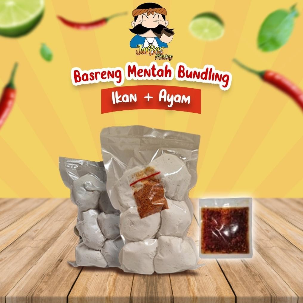 

[ISI 2] Bundling Basreng Mentah Ikan +Ayam Nugi