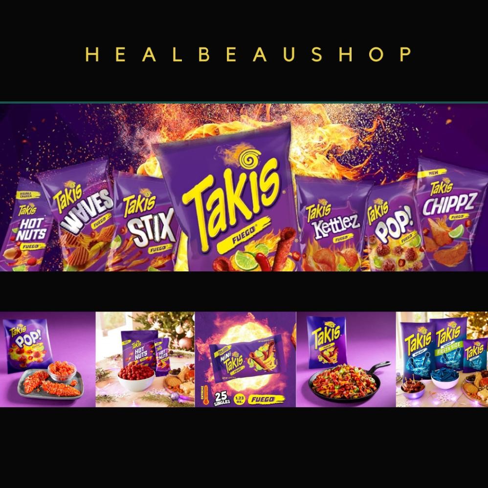 

Takis Rolled Cheese Fuego Blue Heat Mini Fuego & Nitro Original USA Nugi