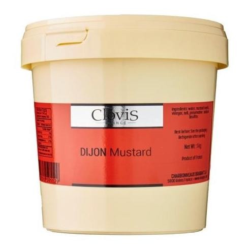 

Promo Clovis Dijon Mustard 1Kg Saus Mustard Dressing Import