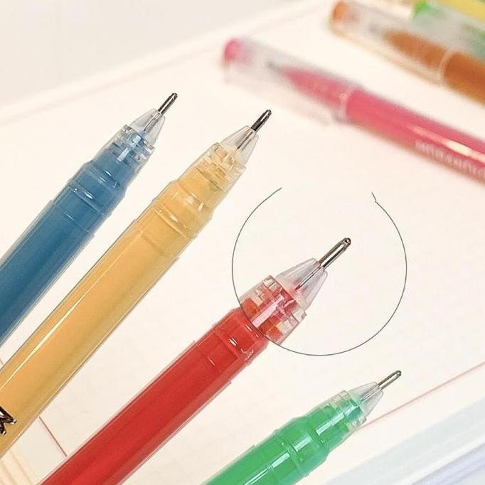 

Winzige Pulpen 9 Pcs Gel Pen Warna Colors Pulpen Warni Aesthetic Gel Set Pen Gel 0.5Mm Pena Morandi Pastel Pen Stationery Alat Tulis Sku0508 Plastik