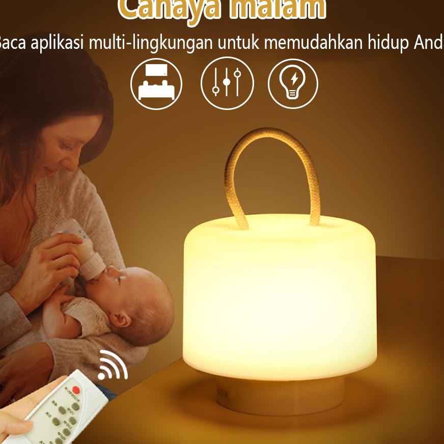 Lampu Led Lampu Meja Lampu Tanpa Kabel Lampu Samping Tempat Tidur Lampu Kamar Tidur Nht Lht