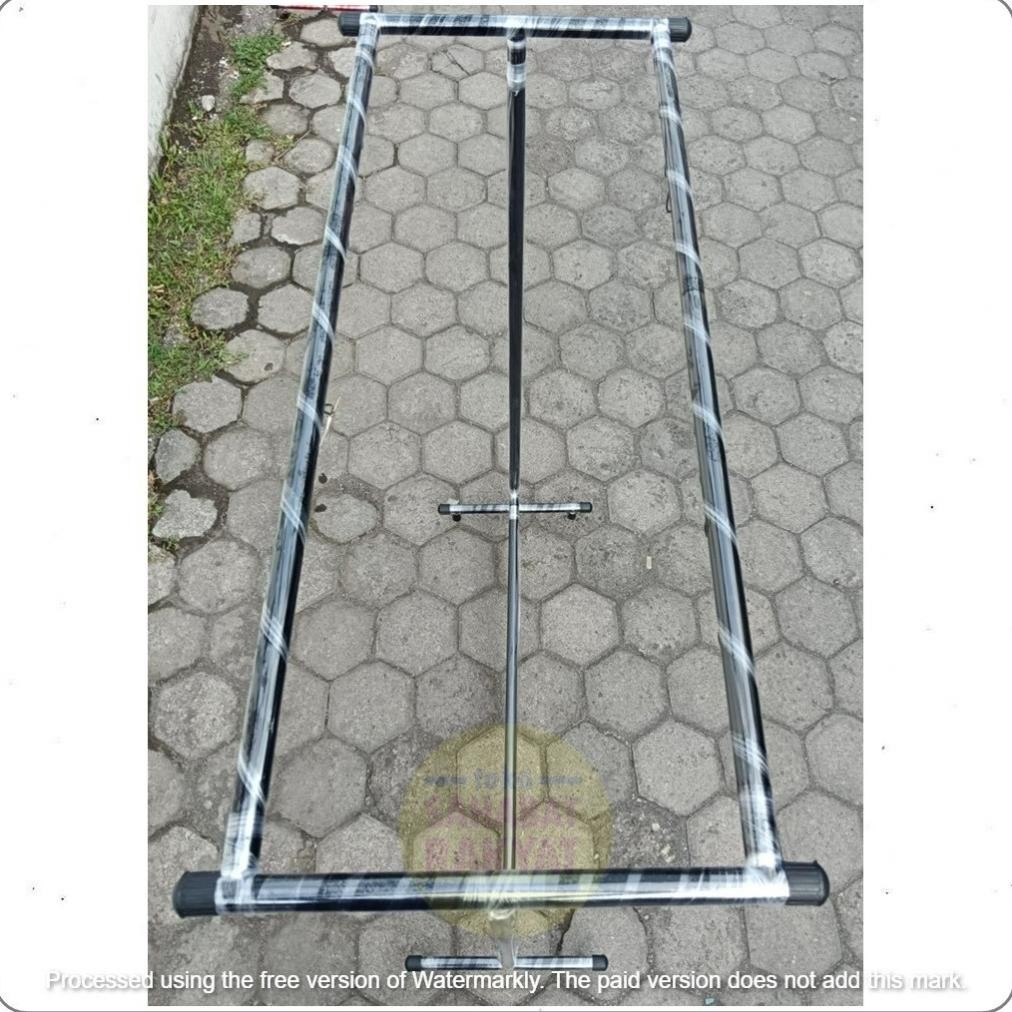 Jemuran  Gantungan Baju Besi Segi Panjang