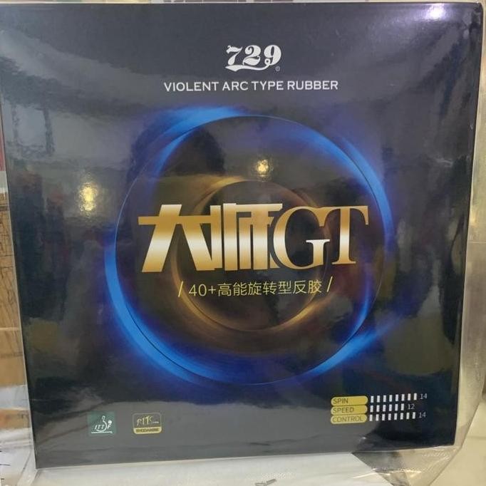 Karet Bet Pingpong Tenis Meja 729 Grand Master Dashi Gt Original