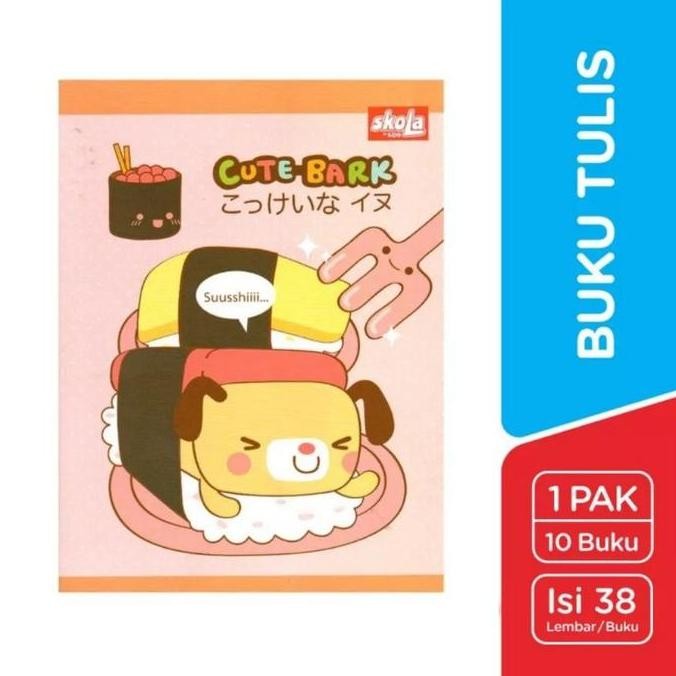 

Buku Tulis Skola By Sidu 38 Lembar Sinar Dunia Per Pack Isi 10 Pcs