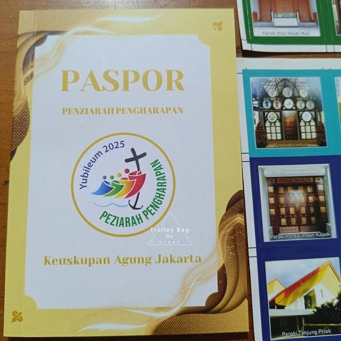 

Yubelium Buku Paspor Peziarah Pengharapan Tahun Yubelim 2025 Porta Sancta Luce