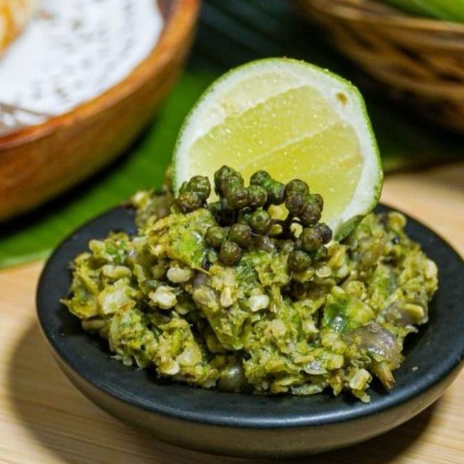 

Sambal Andaliman Mantul jaminan bersih Higenis Enak Pedas 200gr