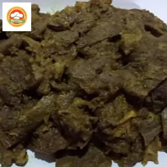 

paru ungkep + sambel frozen