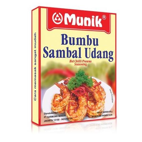 

Bumbu Sambal Udang Munik - 90 gr