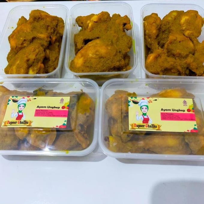 

Ayam Ungkep Ati Ampela + Sambel