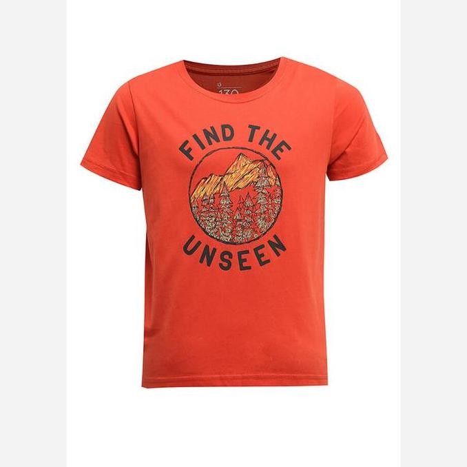 

Giordano Junior Find The Unseen" Print Tee" Anak Laki-Laki 01 Chili
