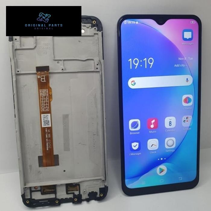 LCD Vivo Y17 LCD Touchscreen Fullset Frame Tulang Tengah Vivo Y17