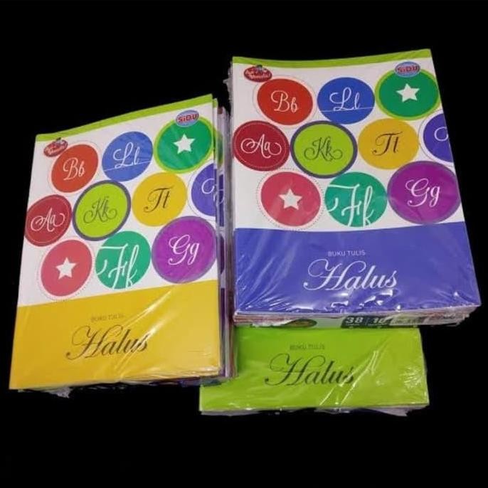 

Buku Tulis Halus Sidu Isi 10Pcs / Pack
