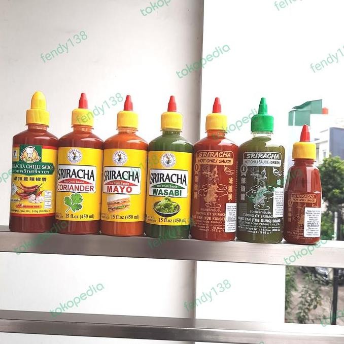 

IMPOR THAILAND nangfah sriracha hot chili sauce 450 ml saos sambal