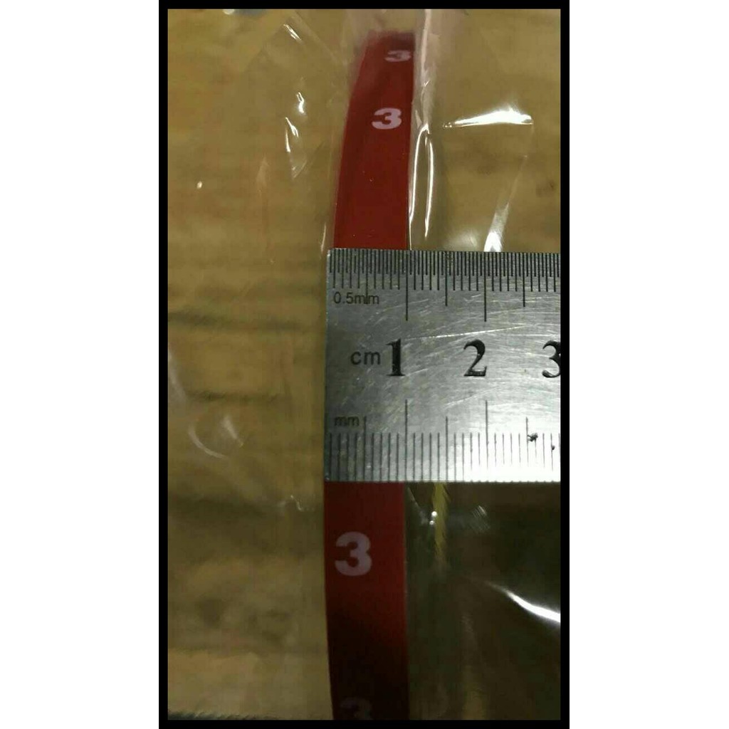 

BEST DEAL DOUBLE TAPE 3M MERAH (ROL BESAR) UK 10MM !!!!!!