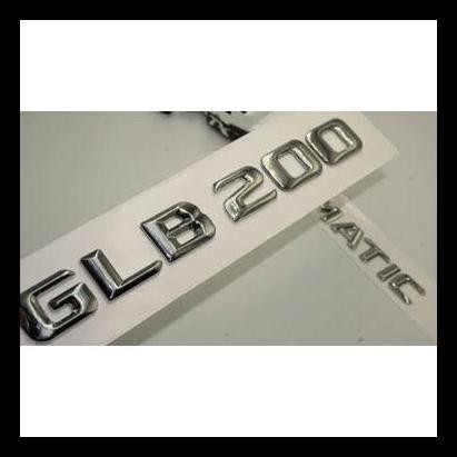 TERBARU EMBLEM TULISAN MERCEDES BENZ GLB200 GLB250 GLB300 EMBLEM BAGASI GLB200 