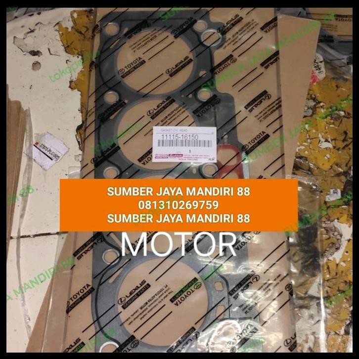 TERMURAH PACKING HEAD/PAKING HEAD PAKING CYLINDER HEAD ALL NEW COROLLA 1600CC