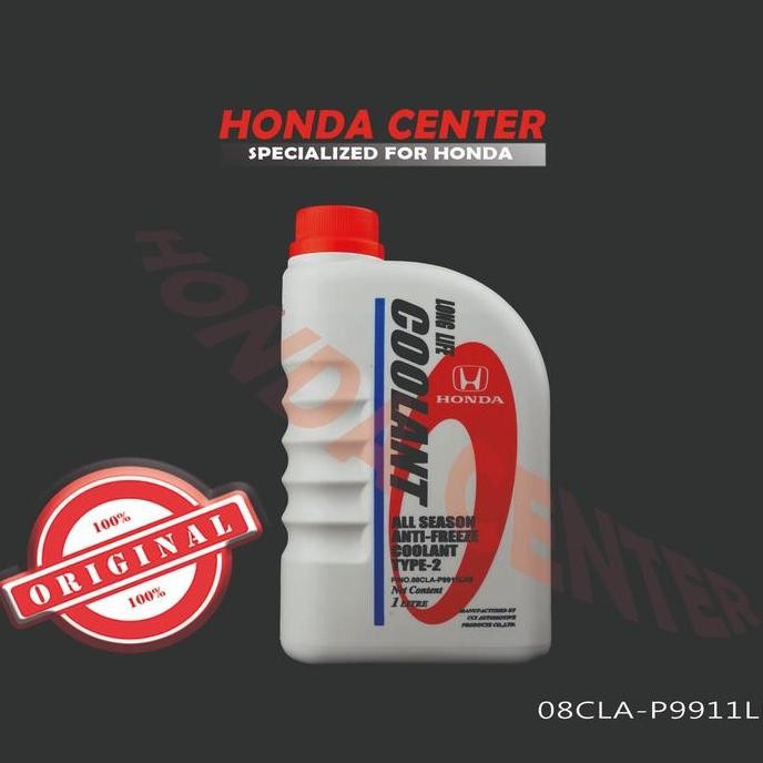 TERLARIS - air cairan radiator coolant mobil honda accord brio brv city civic crv crz hrv mobilio fr