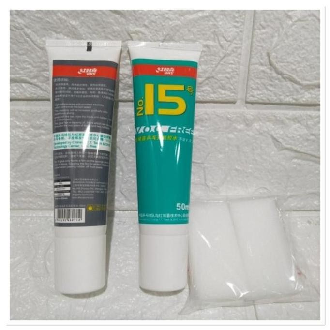 Lem Air Dhs Aqua Glue Karet Bat Bet Tenis Meja Ping Pong Dhs Original