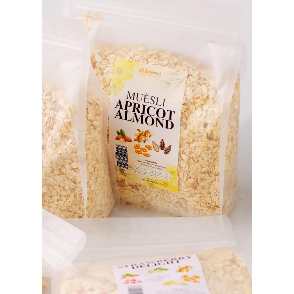 

Club Sehat Muesli Apricot Almond 1 Kg