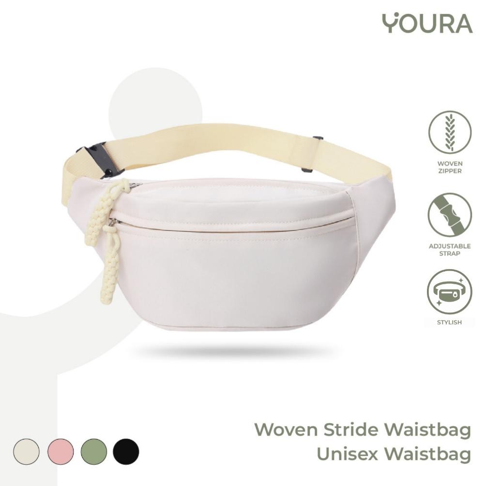 Tas Pinggang Unisex Pria Wanita / Waist Bag Unisex / Tas Pinggang Waterproof Korea Import