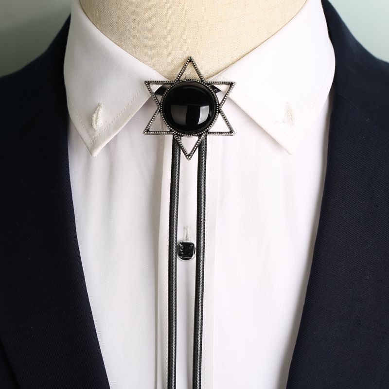 [Saror]Aksesori Dasi Bolo Bintang Heksagonal Koboi